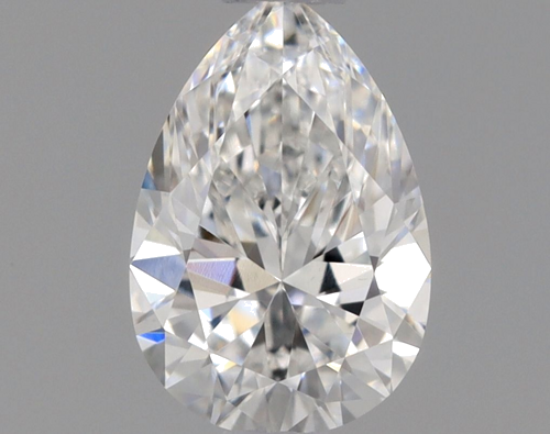 0.38 carat E-VVS1 Natūralus Pear Deimantas (1)