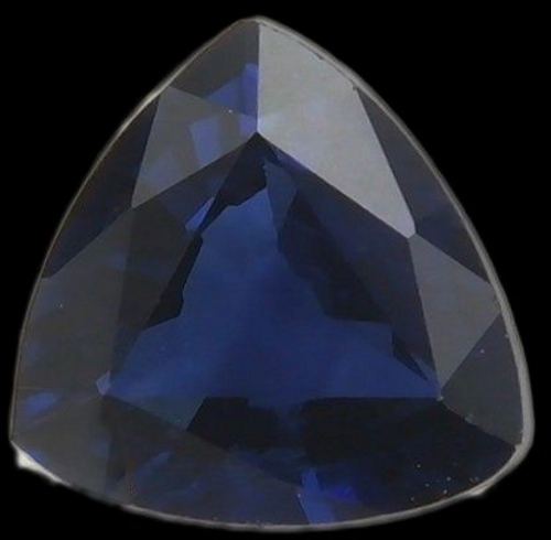 0.5 carat BLUE Trilliant Safyras (1)