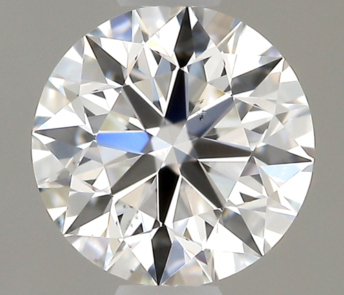 0.58 carat E-SI1 Excellent cut Natūralus Round Deimantas (1)