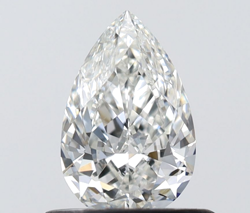 0.5 carat H-VVS1 Natūralus Pear Deimantas (1)