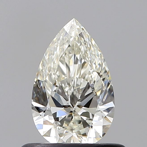 0.51 carat J-SI1 Natūralus Pear Deimantas (1)