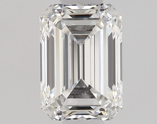 0.6 carat F-VVS2 Natūralus Emerald Deimantas (1)