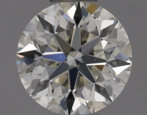 0.41 carat K-VS2 Very Good cut Natūralus Round Deimantas (1)
