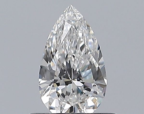 0.46 carat F-SI1 Natūralus Pear Deimantas (1)