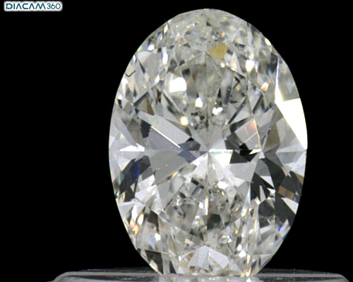 0.45 carat G-SI1 Natūralus Oval Deimantas (1)