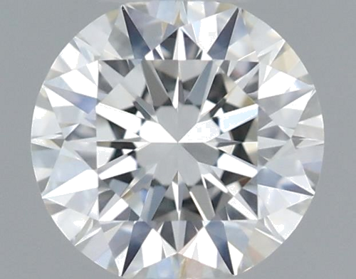 0.43 carat F-VVS1 Excellent cut Natūralus Round Deimantas (1)