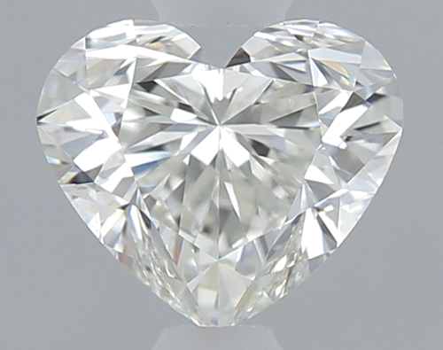 0.5 carat I-VS2 Natūralus Heart Deimantas (1)