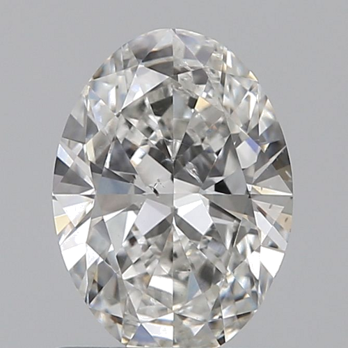 0.9 carat G-SI2 Natūralus Oval Deimantas (1)