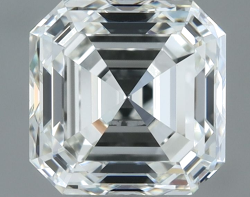 1.0 carat J-VS1 Natūralus Asscher Deimantas (1)
