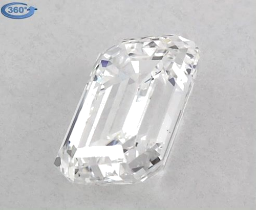 0.5 carat E-SI1 Natūralus Emerald Deimantas (1)