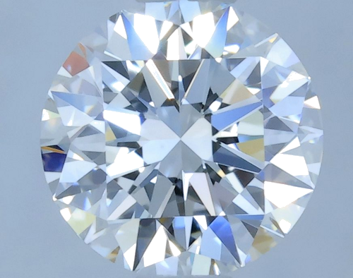 0.58 carat D-VVS2 Excellent cut Natūralus Round Deimantas (1)