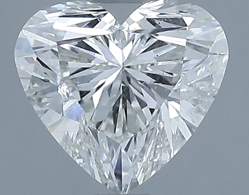 1.51 carat H-SI2 Natūralus Heart Deimantas (1)