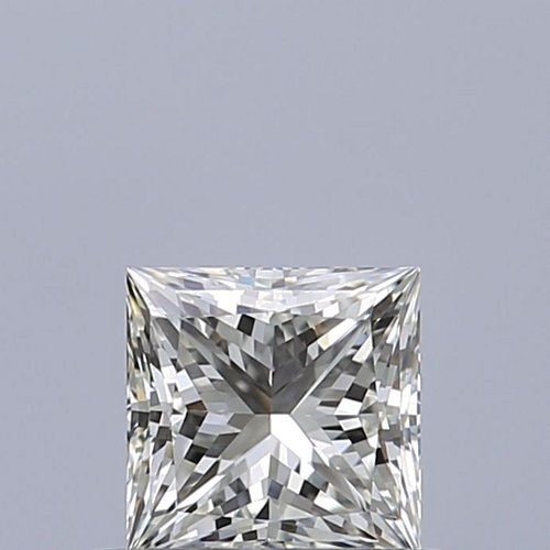 0.45 carat J-VVS2 Natūralus Princess Deimantas (1)