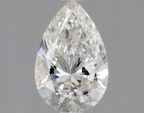 1.01 carat F-SI2 Natūralus Pear Deimantas (1)
