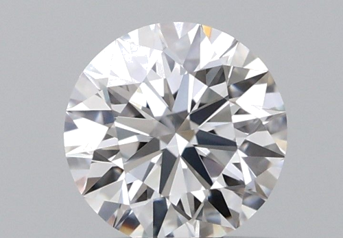 0.37 carat E-VVS2 Excellent cut Natūralus Round Deimantas (1)