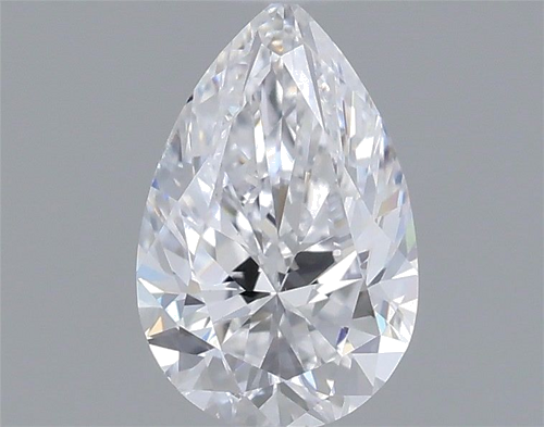 0.5 carat D-SI1 Natūralus Pear Deimantas (1)
