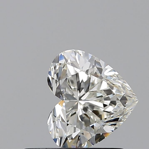 0.6 carat J-VVS1 Natūralus Heart Deimantas (1)