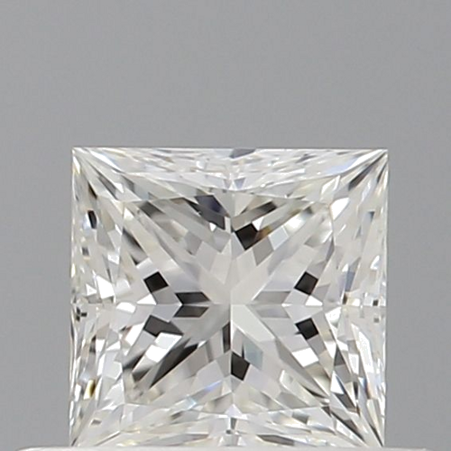 0.51 carat G-VVS2 Natūralus Princess Deimantas (1)