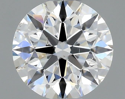 0.57 carat G-SI2 Excellent cut Natūralus Round Deimantas (1)