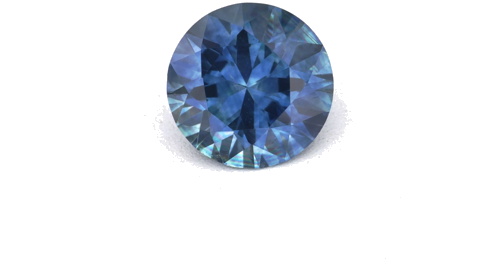 0.55 carat BLUE Round Safyras (1)