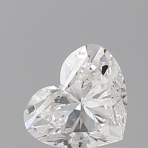 0.32 carat D-VVS2 Natūralus Heart Deimantas (1)