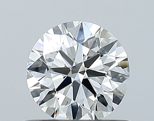 0.57 carat F-VVS2 Excellent cut Natūralus Round Deimantas (1)