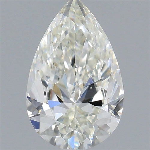 0.6 carat J-SI1 Natūralus Pear Deimantas (1)
