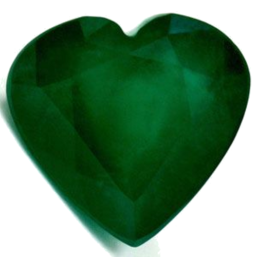 3.49 carat GREEN Heart Smaragdas (1)