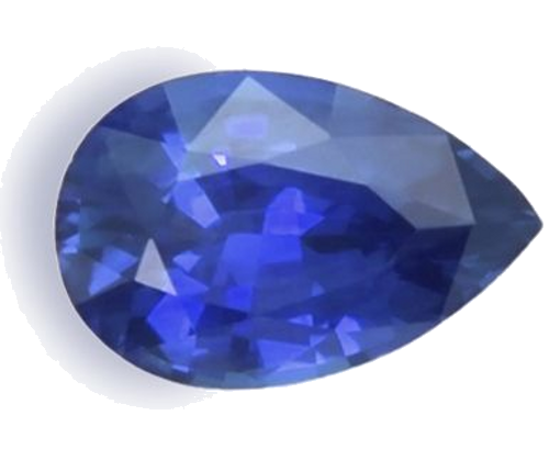 0.52 carat BLUE Pear Safyras (1)
