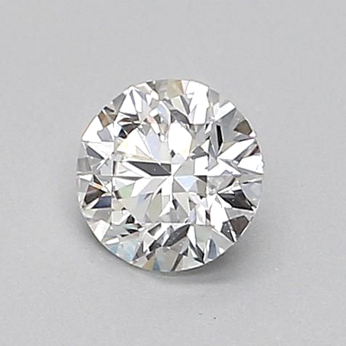 0.33 carat D-VVS2 Excellent cut Natūralus Round Deimantas (1)