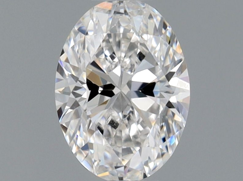 0.3 carat E-VVS2 Natūralus Oval Deimantas (1)
