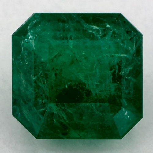 3.51 carat GREEN Octagonal Smaragdas (1)