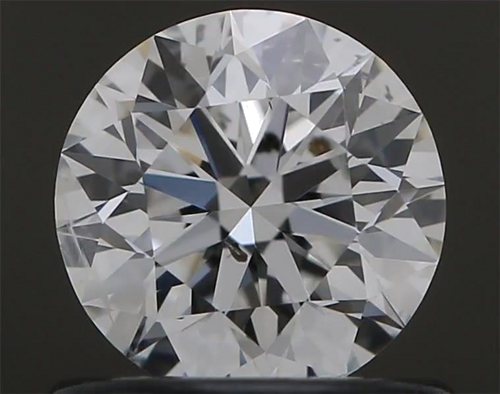 0.67 carat F-SI2 Excellent cut Natūralus Round Deimantas (1)
