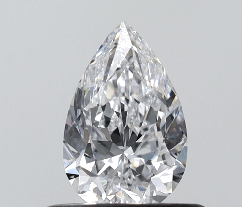 0.5 carat D-SI1 Natūralus Pear Deimantas (1)