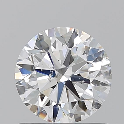 1.01 carat F-SI2 Very Good cut Natūralus Round Deimantas (1)