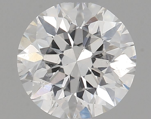 0.5 carat G-SI2 GD cut Natūralus Round Deimantas (1)