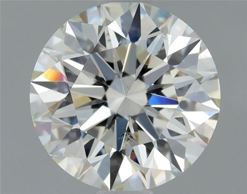 1.01 carat J-SI1 Excellent cut Natūralus Round Deimantas (1)