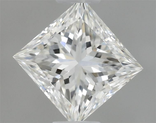 0.37 carat H-VS2 Natūralus Princess Deimantas (1)