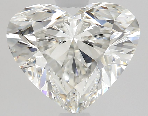 1.9 carat H-VS1 Natūralus Heart Deimantas (1)