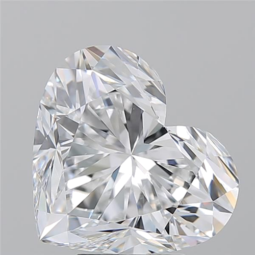 6.05 carat D-VS2 Natūralus Heart Deimantas (1)