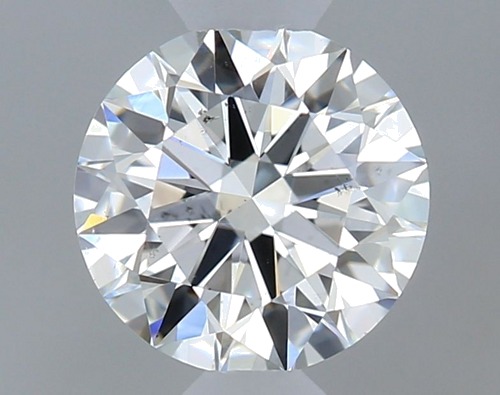 0.42 carat G-SI1 Excellent cut Natūralus Round Deimantas (1)