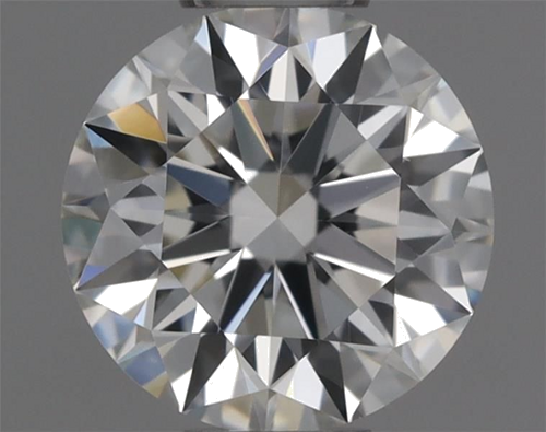 0.37 carat G-VVS2 Excellent cut Natūralus Round Deimantas (1)