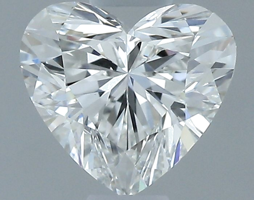 0.52 carat G-VS2 Natūralus Heart Deimantas (1)
