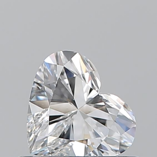 0.5 carat E-VS2 Natūralus Heart Deimantas (1)