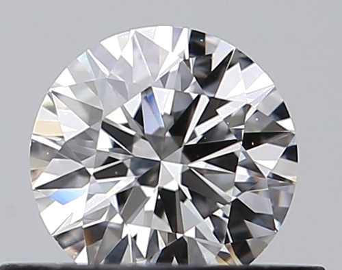 0.42 carat F-VVS1 Excellent cut Natūralus Round Deimantas (1)