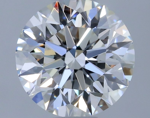 0.44 carat F-VVS1 Excellent cut Natūralus Round Deimantas (1)