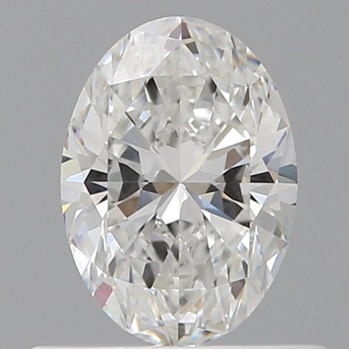 0.51 carat F-VVS1 Natūralus Oval Deimantas (1)