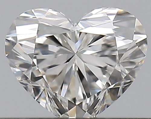 0.41 carat F-IF Natūralus Heart Deimantas (1)