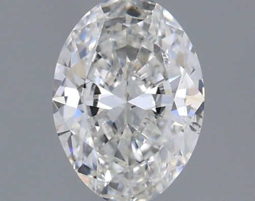 0.5 carat F-SI1 Natūralus Oval Deimantas (1)