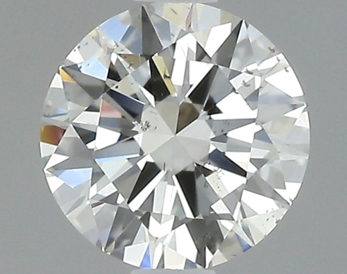 0.52 carat H-SI1 Excellent cut Natūralus Round Deimantas (1)